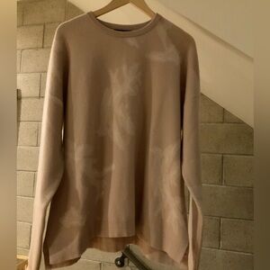 Baja east cashmere long sleeve top sz 3